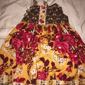Little girl knot dress perfect for fall size 2t